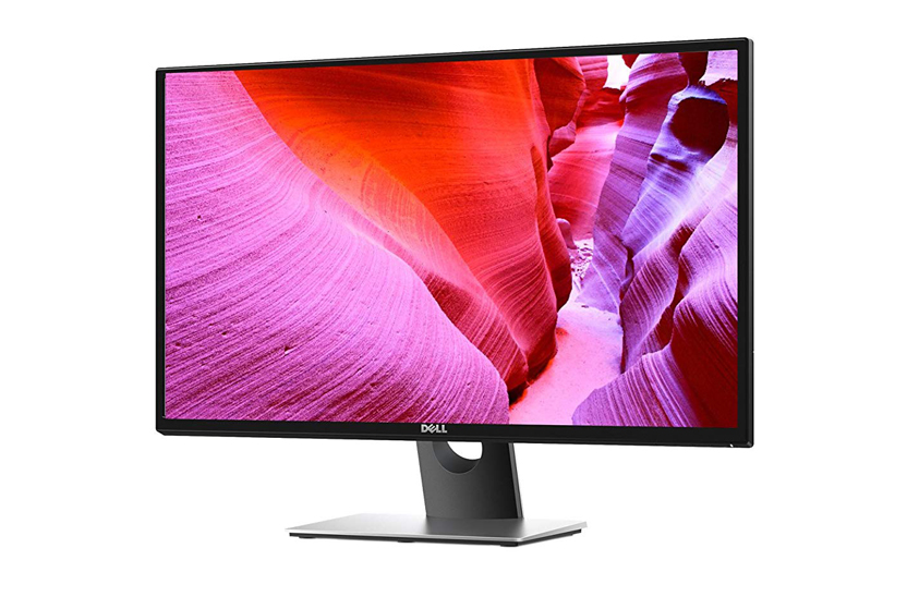 الشاشة طراز SE2717H KYKMD من ديل مقاس 27 بوصة المزودة بإضاءة LED ، طراز Bla